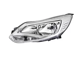 Фара передняя левая Ford Focus III дорестайлинг (хром корпус)