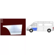 Ремкомплект двери передней левой (наружная часть 54 см.) Ford Transit II KLOKKERHOLM 