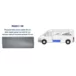 Ремкомплект боковиный левой (за водительской дверью) Ford Transit II POTRYKUS  