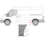 Арка задняя левая Ford Transit III (база L2) Polcar
