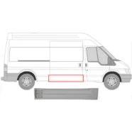 Ремкомплект двери внутренний сдвижной правой  Ford Transit III (база L2-L4)