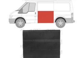Панель боковая левая Ford Transit III (L 119 см., H 97 см.) Polcar L1