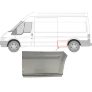 Арка задняя левая Ford Transit III (база L3-L4) Polcar
