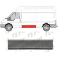 Панель боковая левая Ford Transit III (L 143 см., H 30 см.) Polcar L2-L4