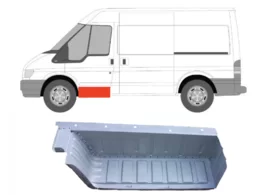 Подножка под переднюю левую дверь Ford Transit III (Polcar)