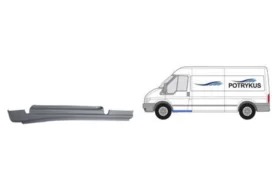 Порог левый под переднюю дверь Ford Transit III (POTRYKUS)