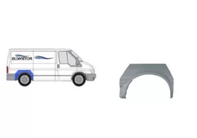 Арка задняя правая Ford Transit III (короткая база L1) POTRYKUS