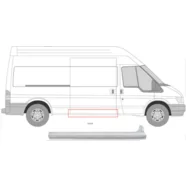 Порог правый под сдвижную дверь Ford Transit III Polcar (база L2-L4)