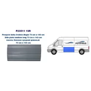 Панель боковая левая Ford Transit III (L 143 см., H 73 см.) POTRYKUS L2-L4
