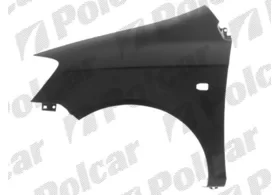 Крыло переднее левое Hyundai Getz дорестайлинг (под повторитель) Polcar