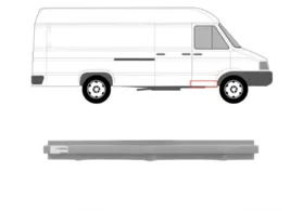 Порог правый (под переднюю дверь) Iveco Daily II