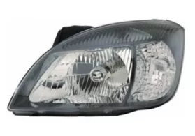 Фара передняя левая Kia Rio II (чёрный корпус)