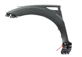 Крыло переднее левое Kia Soul I (под молдинг)