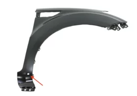 Крыло переднее правое Kia Soul I (под молдинг)