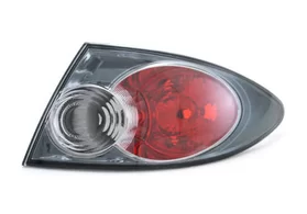 Фонарь задний правый Mazda 6 GG рестайлинг (седан, лифтбек, хром корпус, тонированный)