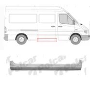 Порог правый (под сдвижную дверь) Mercedes Sprinter W901-W905 Polcar (1.0 мм.)