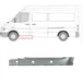 Порог левый внутренний (под переднюю дверь) Mercedes Sprinter W901-W905 Polcar