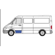 Ремкомплект передней левой двери Mercedes Sprinter W901-W905 (31 см.) POTRYKUS