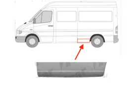 Порог левый (перед задним колесом) Volkswagen LT L2 Polcar