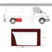 Крыло заднее правое (передняя часть) Mercedes Sprinter W901-W905 L2 KLOKKERHOLM