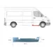 Порог правый (под переднюю дверь) Mercedes Sprinter W901-W905 KLOKKERHOLM