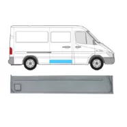 Ремкомплект сдвижной двери правой (внутренняя часть) Mercedes Sprinter W901-W905 POTRYKUS