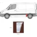 Ремкомплект крыла заднего левого (короткая база L1) Volkswagen Crafter I