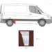 Ремкомплект крыла заднего правого (короткая база L1) Volkswagen Crafter I