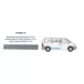 Ремкомплект сдвижной двери (внутренний) Mercedes Vito W638 17 см. (POTRYKUS) 