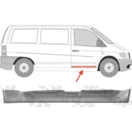Ремкомплект двери передней правой (внутренняя часть) Mercedes Vito W638 (Polcar)