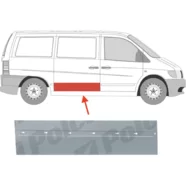 Ремкомплект сдвижной двери Mercedes Vito W638 Polcar