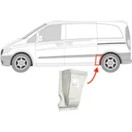 Ремкомплект крыла заднего левого Mercedes Vito W639 (короткая база)