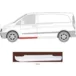 Порог левый (под переднюю дверь) Mercedes Vito W639 (KLOKKERHOLM)