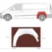 Арка задняя левая Mercedes Vito W639 (KLOKKERHOLM)