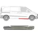 Порог правый (под переднюю дверь) Mercedes Vito W639 (Polcar)
