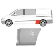 Арка задняя левая (передняя нижняя часть) Mercedes Vito W639 L2 Polcar