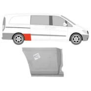 Арка задняя правая (передняя нижняя часть) Mercedes Vito W639 L2 Polcar