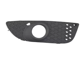 Решётка в бампер передний левая Mitsubishi Lancer X (под птф)