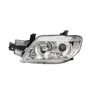 Фара передняя левая Mitsubishi Outlander I (хромированный корпус)