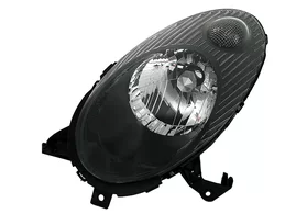 Фара передняя левая Nissan Micra K12 дорестайлинг чёрный корпус