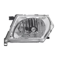 Фара передняя левая Nissan Patrol Y61 дорестайлинг (прозрачное стело)
