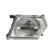 Фара передняя левая Nissan Patrol Y61 дорестайлинг (рифлёное стело)