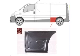 Ремкомплект арки задней левой Renault Trafic II (длинная база)