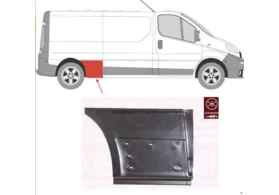 Ремкомплект арки задней правой Renault Trafic II (длинная база)
