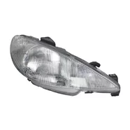 Фара передняя правая Peugeot 206 дорестайлинг (рифлёное стекло)