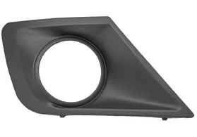 Рамка противотуманный фары правая Peugeot 207 рестайлинг (чёрная)