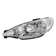 Фара передняя левая Peugeot 206 рестайлинг
