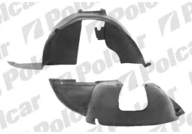 Подкрылок передний левый Peugeot 307 дорестайлинг (Polcar)