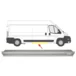 Порог правый под сдвижную дверь Peugeot Boxer II Polcar