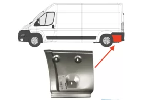 Ремкомплект крыла заднего (за колёсной аркой) L1-L3 Peugeot Boxer II Polcar